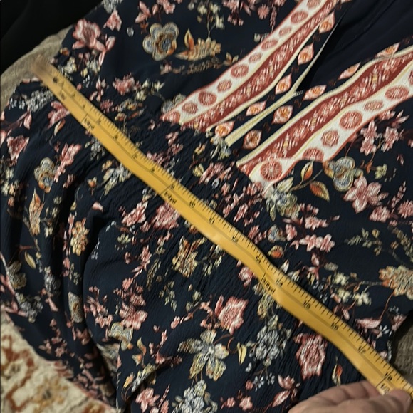 Vibrant Pink and Orange Halter Maxi Sundress - Picture 9 of 11